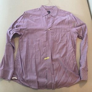 Purple Gap Dress Button-Down